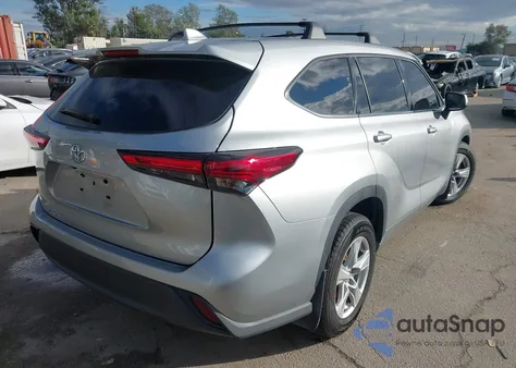 2021 Toyota Highlander L из США, поврежденный, VIN 5TDCZRAHXMS082995